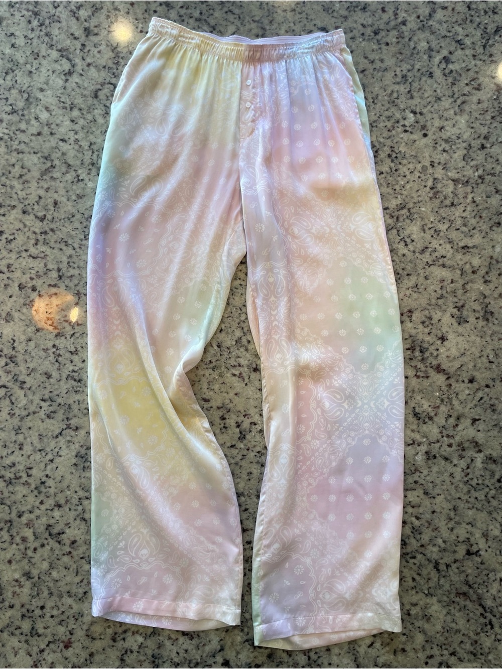 New Victoria’s Secret Pink Multi Bandana TENCEL “Pyjama” Bottoms S